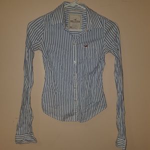Hollister Stripped Button Down